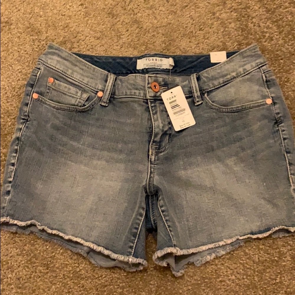 Cutoff Jean Shorts